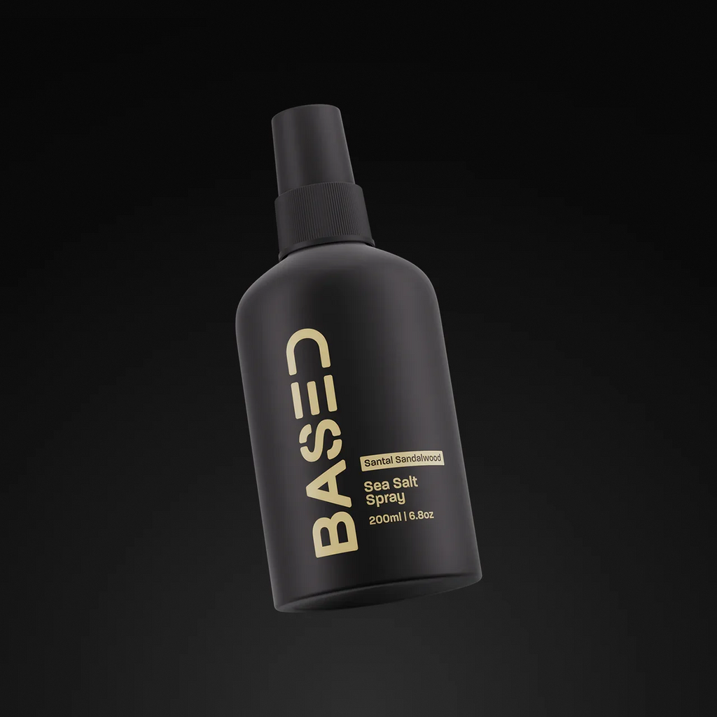 BASED Sea Salt Spray product - beachy texture styling spray for men